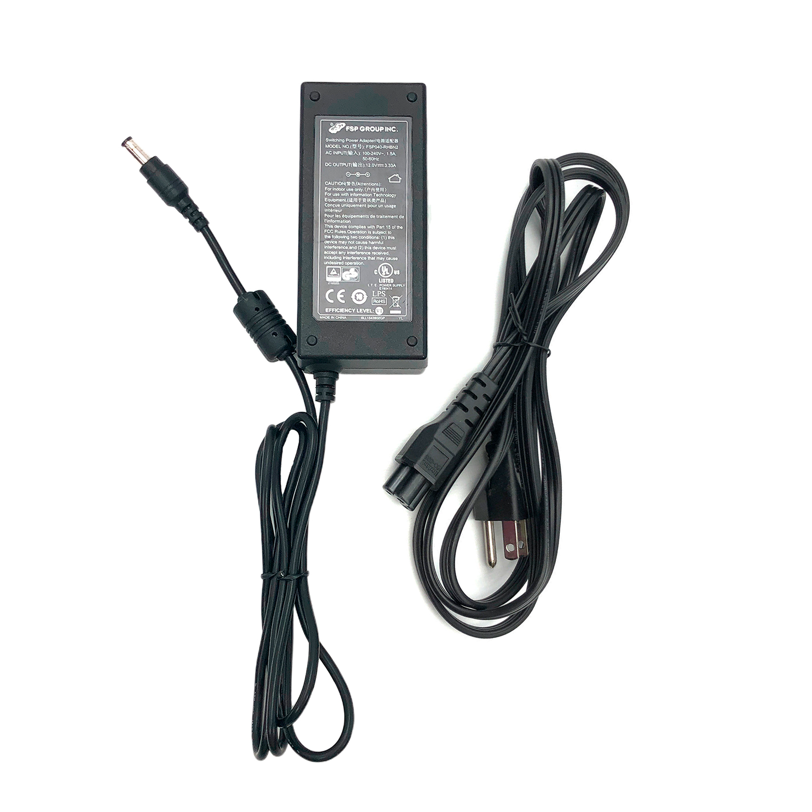 *Brand NEW*Genuine FSP FSP040-RHBN2 12V 3.33A 40W AC/DC Adapter Power Supply - Click Image to Close